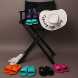 Slipper Slider Aqua Light Turquoise