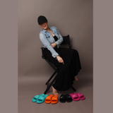 Slipper Slider Aqua Light Turquoise