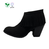 2 IN 1 FRINGE BOOTS
